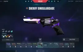 Conta De Valorant Com Sherif Singularidade - Phantom Soberan