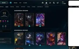 Conta League of Legends Gold 2 + Skin de Lee sin + Shaco