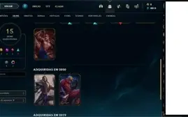 Conta League of Legends Gold 2 + Skin de Lee sin + Shaco