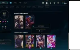 Conta League of Legends Gold 2 + Skin de Lee sin + Shaco