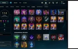 Conta League of Legends Gold 2 + Skin de Lee sin + Shaco