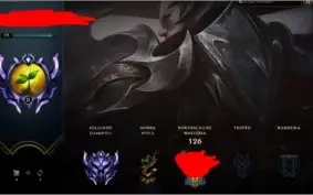 Conta diamante 2 league of legends