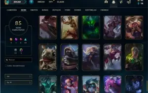 Conta Diamante 1 com 83 Champs e 85 Skins ( EX MESTRE )