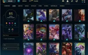 Conta Diamante 1 com 83 Champs e 85 Skins ( EX MESTRE )