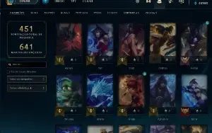 Conta LoL + TFT 10 anos