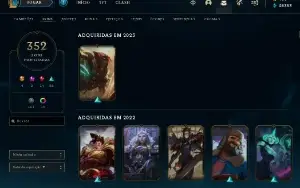 Conta LoL + TFT 10 anos