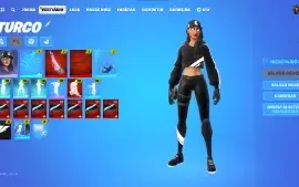 Conta Fortnite com salve o mundo e muita skin