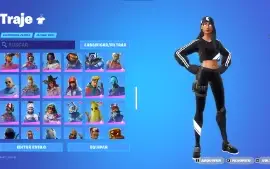 Conta Fortnite com salve o mundo e muita skin