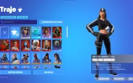 Conta Fortnite com salve o mundo e muita skin