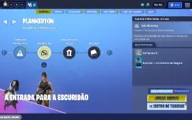 Conta Fortnite com salve o mundo e muita skin