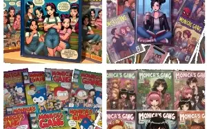 Coleção 77 Gibis em PDF da Turma Muito Conhecida