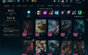 Bronze 1 com TODOS os Champs e 222 Skins +2 Prestigios