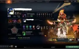 DOTA 2 ACC DE 2003 DIVINE 1 MAIS DE 800 ITENS LER INFO+