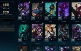 Conta League Of Legends Todos Os Campeões