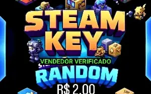 Steam Keys Aleatórias +1 Brinde / jogos entre R$3,99 A R$200