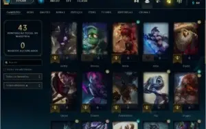 CONTA DE LEAGUE OF LEGENDS