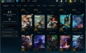 CONTA DE LEAGUE OF LEGENDS