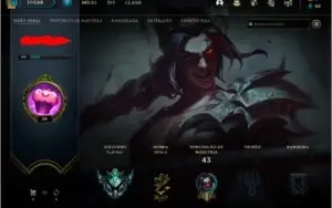 CONTA DE LEAGUE OF LEGENDS
