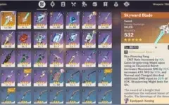 Conta genshin AR 46 5 char 5 estrelas / 2 armas 5 estrelas