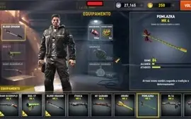 CONTA DEAD TRIGGER 2 COM ARMAS PREMIUM MUITO FORTES!!