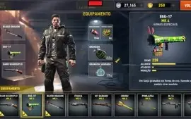 CONTA DEAD TRIGGER 2 COM ARMAS PREMIUM MUITO FORTES!!
