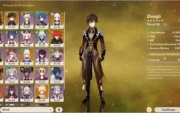 zhong+ hutao+ ayaka+ diluc c2 + tumulo