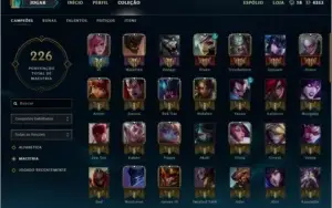 GOLD_SKIN VITORIOSA_KAYLE JUIZA_RAMMUS REI_35 SKINS_101CHAMP