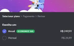 Discord Nitro gaming anual +24 impulsos