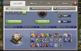 Clash of clans cv do 9 até o 11 pode vir full baratinha