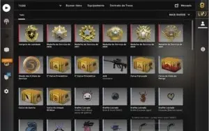CS:GO PRIME: STEAM 7 ANOS / 7 MEDALHAS / 575 WINS / 1297HRs
