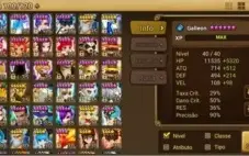 Conta Global Mid Game 11nat5* e um nat5*LD