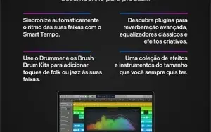 Logic Pro X Atualizado para macOS + Plugin de Brinde