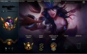 Conta Gold 1, muitos champs
