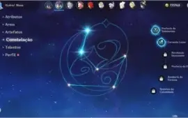 IMPERDIVEL AR 55 Ganyu, Venti, Diluc, Mona e mais