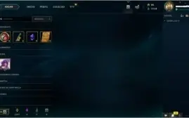 CONTA UNRANKED SEASON PASSADA OURO 4 .