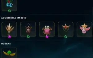 Conta LOL plat com mmr bom, com 52 champs e 16 skins BARATO