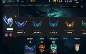 Diamante 3 com 100 Champs e 27 Skins