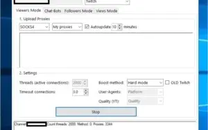 VIEWER BOT PARA TWITCH/YOUTUBE