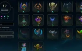 Conta Ouro 1, 127 Campões, 105 Skins