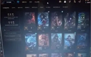 Conta lol Gold 4 Barato