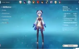 CONTA GENSHIN IMPACT ENDGAME AR56 12 PERSONAGENS 5*
