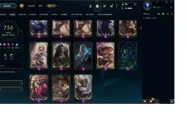 Conta top com muitas skins epicas