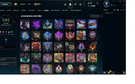 Conta top com muitas skins epicas