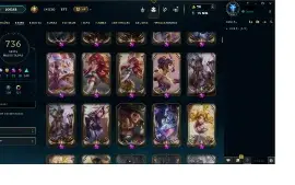 Conta top com muitas skins epicas