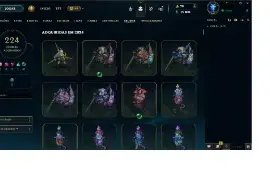Conta top com muitas skins epicas