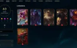 Conta League of Legends Full Acesso - 83 Champs e 40 Skins