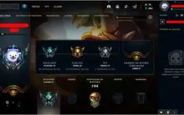 Conta League of Legends Platina 4  (61% Winrate)