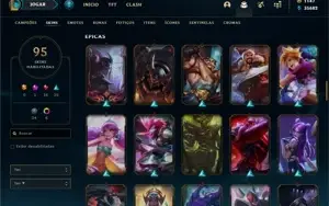 Conta LoL Smurf + Valorant Smurf