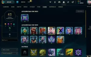 Conta ferro 4 lol