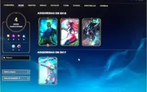 Conta Unranked lvl 50
